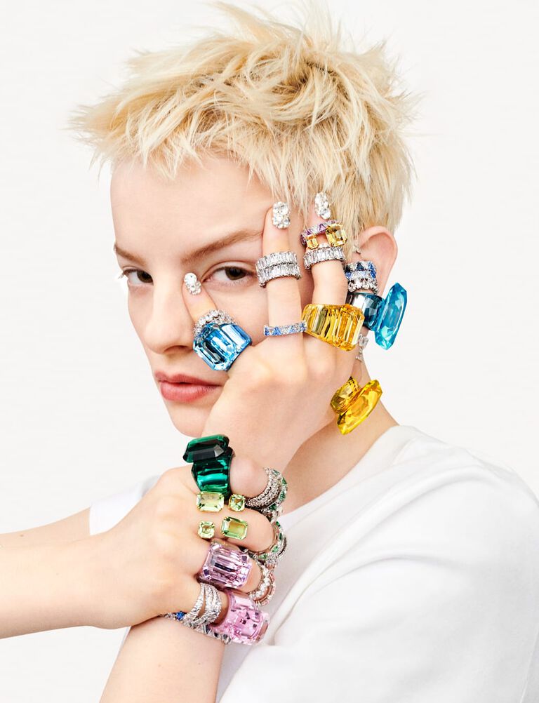 swarovski how to  the curated hand