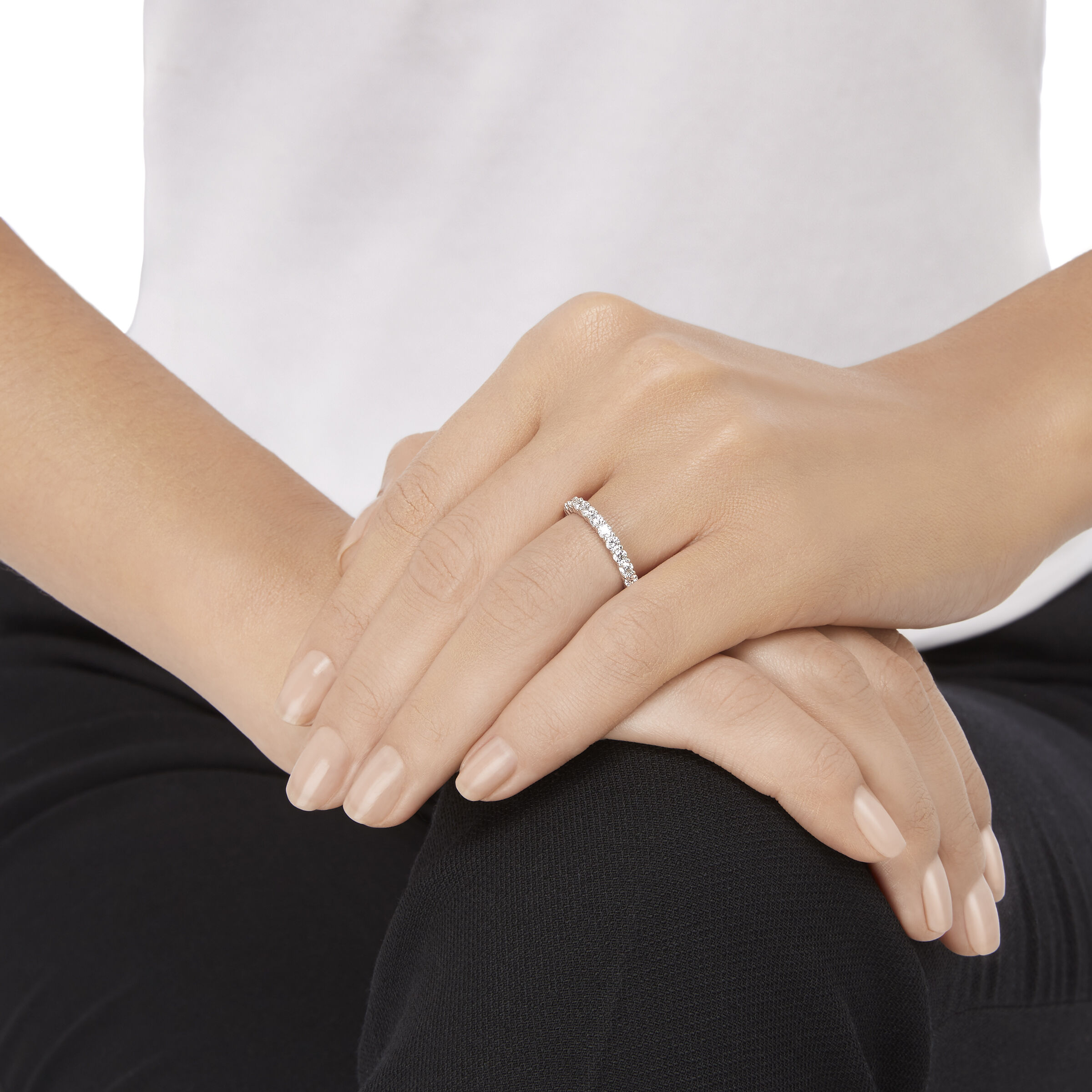 Swarovski vittore top white ring