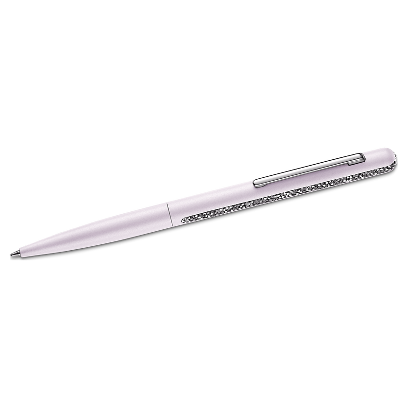swarovski crystal shimmer ballpoint pen  pink  chromed plated
