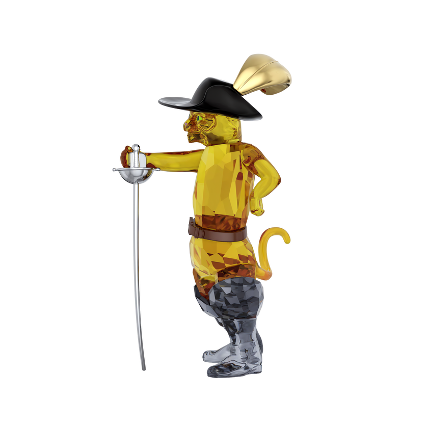swarovski مجسم شخصية puss in boots من مجموعة shrek