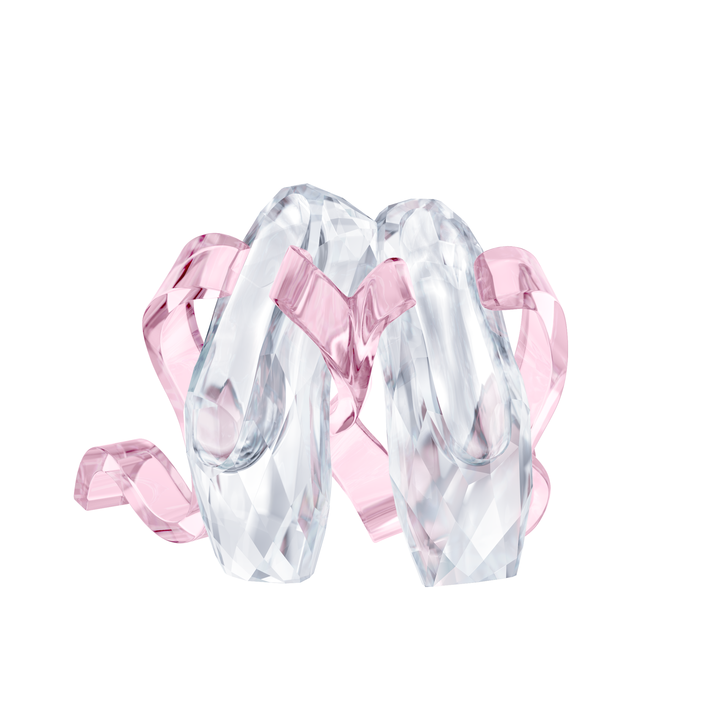 swarovski ballet shoes