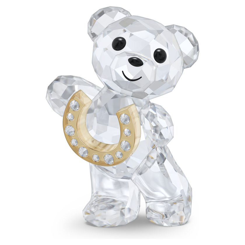 swarovski مجسم lucky horseshoe من مجموعة kris bear