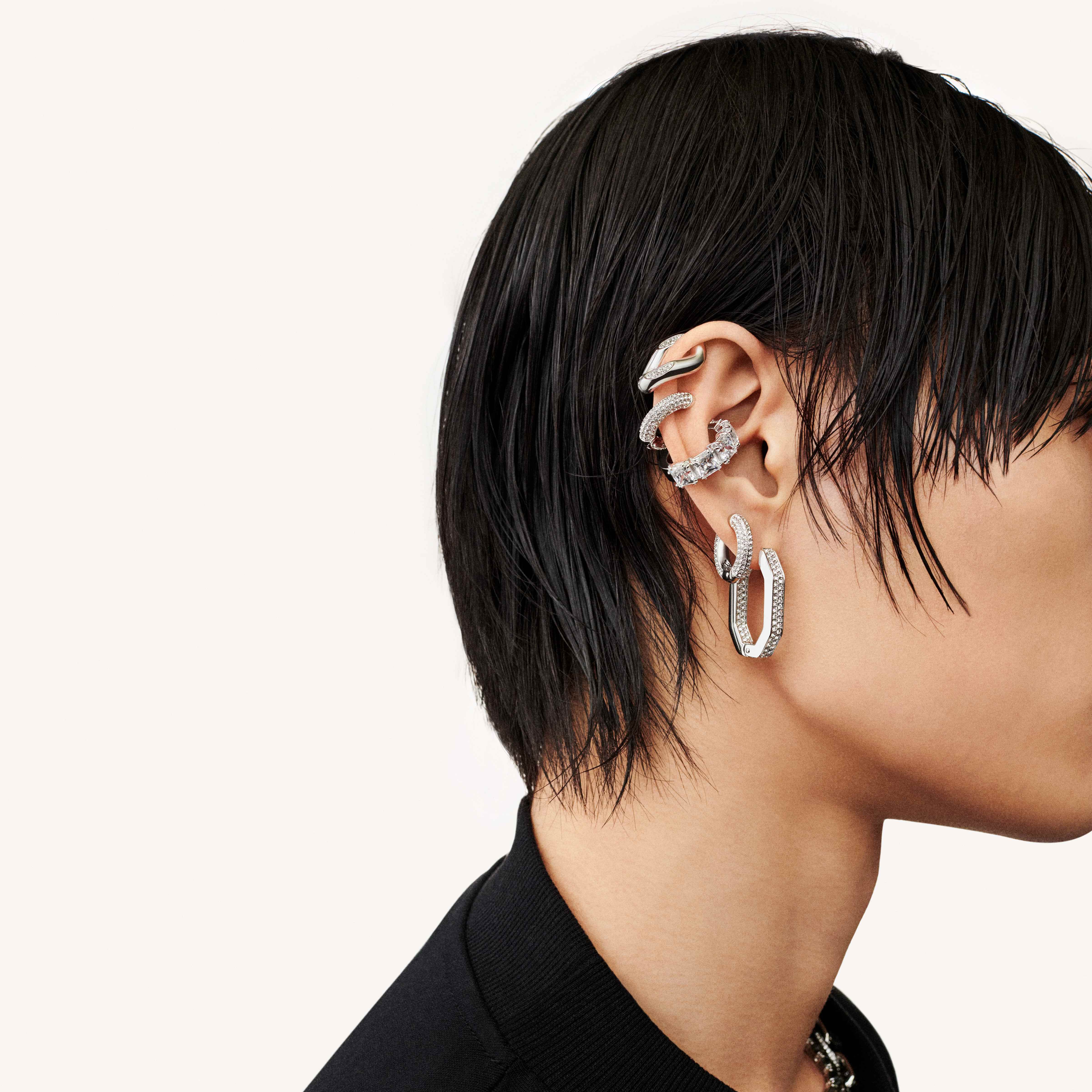 Swarovski crystal ear cuff store