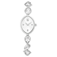 swarovski silver tone