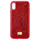 غطاء الهاتف الذكي iPhone® XR ، Glam Rock ، أحمر