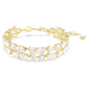 swarovski gold tone