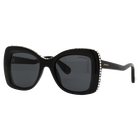 swarovski sunglasses  butterfly shape  sk6062u  brown