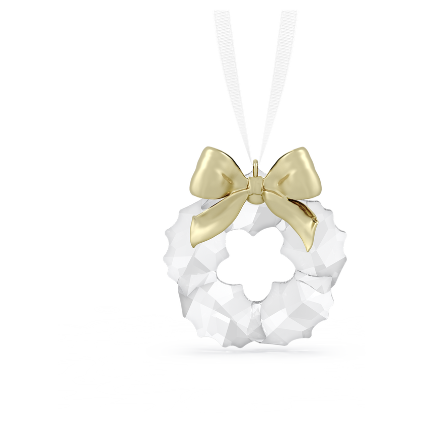 swarovski holiday magic wreath ornament
