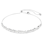 swarovski mesmera choker  marquise cut  white  rhodium plated