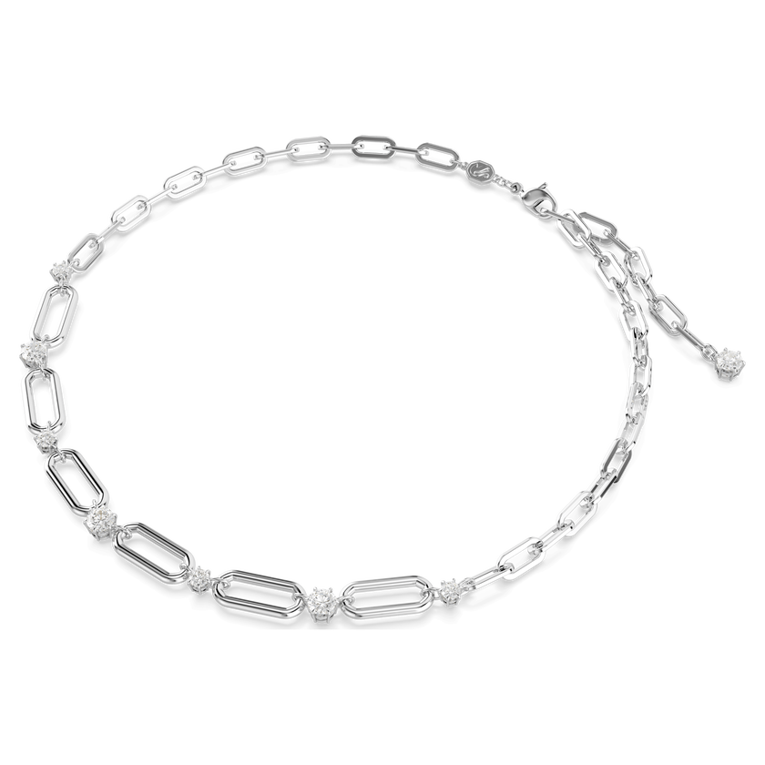 swarovski constella necklace  white  rhodium plated