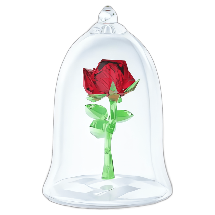 swarovski enchanted rose