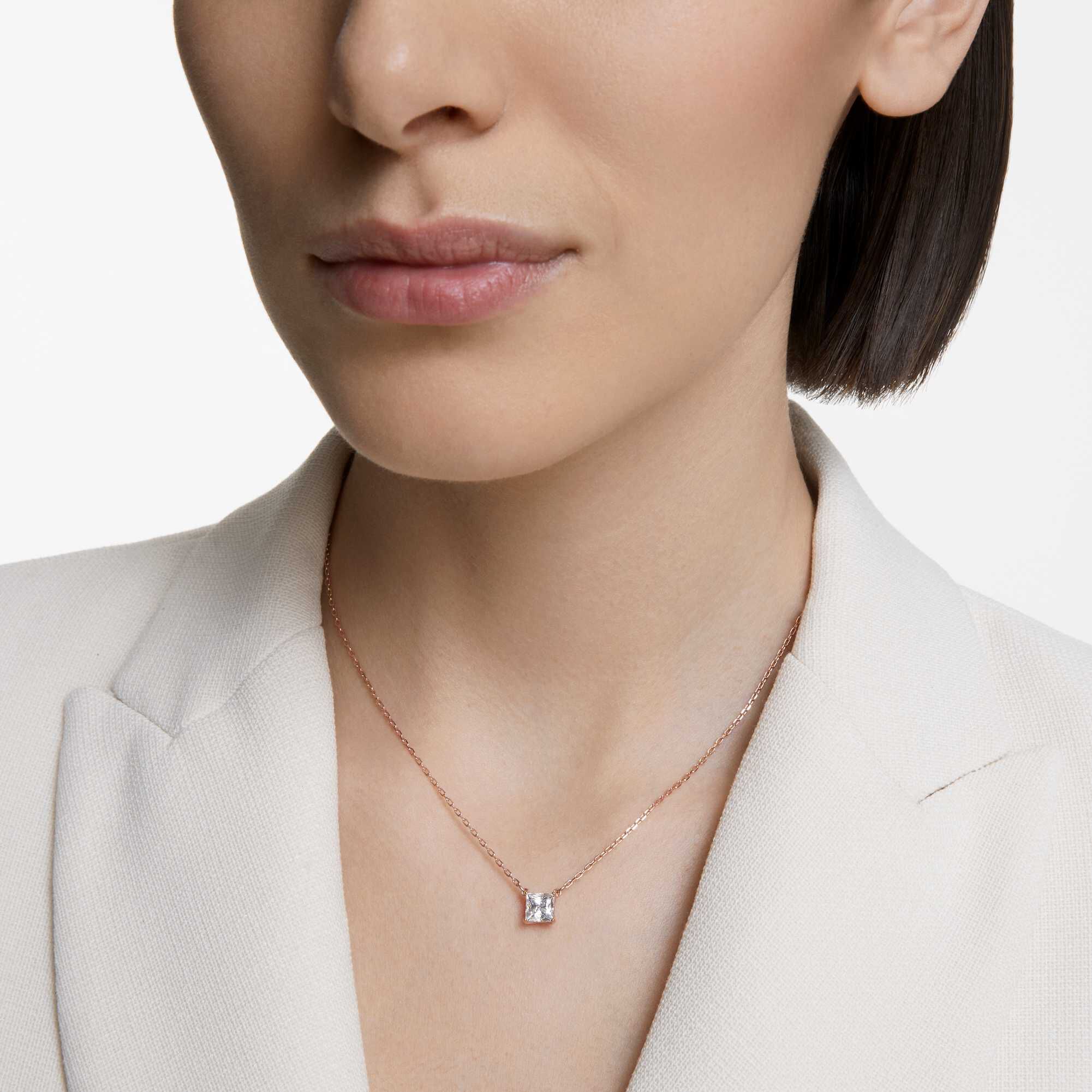 Swarovski lipstick necklace sale