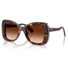 swarovski sunglasses  butterfly shape  sk6062u  brown