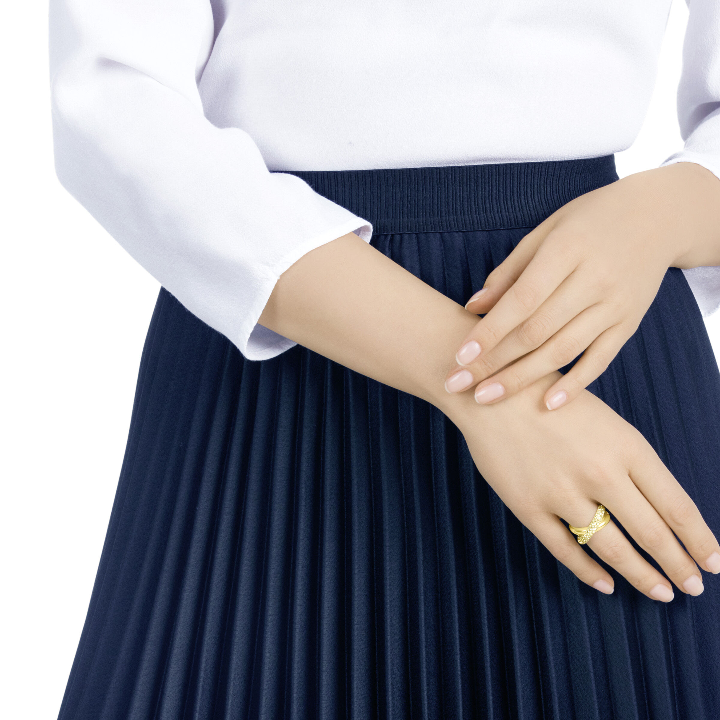 Swarovski crystaldust ring hot sale