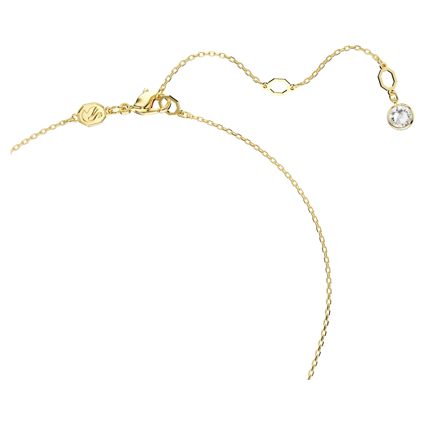 swarovski sublima pendant  white  gold tone plated