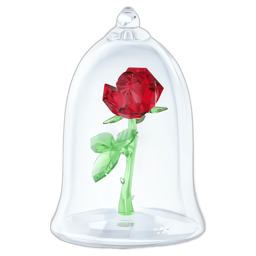 swarovski enchanted rose