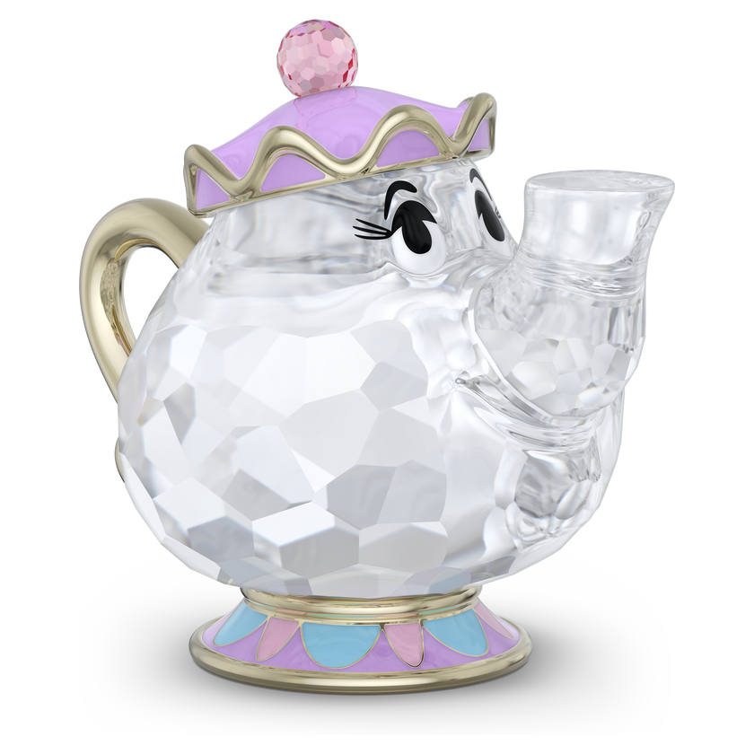 swarovski مجسم شخصية mrs  potts من مجموعة beauty and the beast