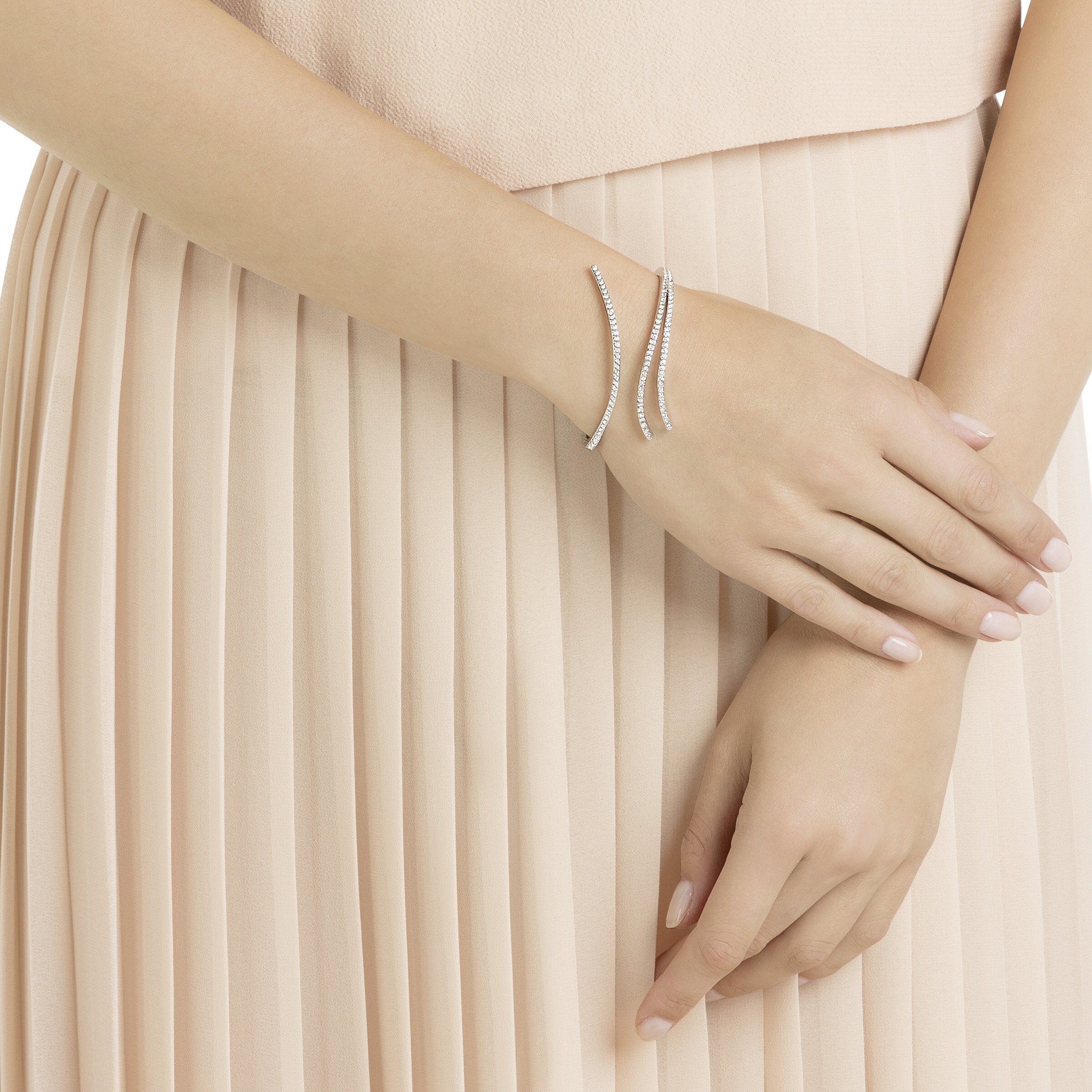 Swarovski lemon top bangle