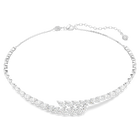 swarovski mesmera necklace  marquise cut  white  rhodium plated