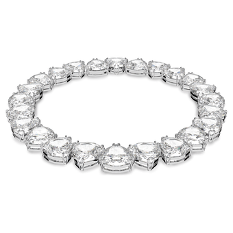 عقد Millenia، مزدان بكريستال مثلث، لون أبيض، طلاء روديوم swarovski عقد millenia، مزدان بكريستال مثلث، لون أبيض، طلاء روديوم