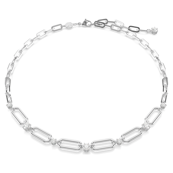 swarovski constella necklace  white  rhodium plated