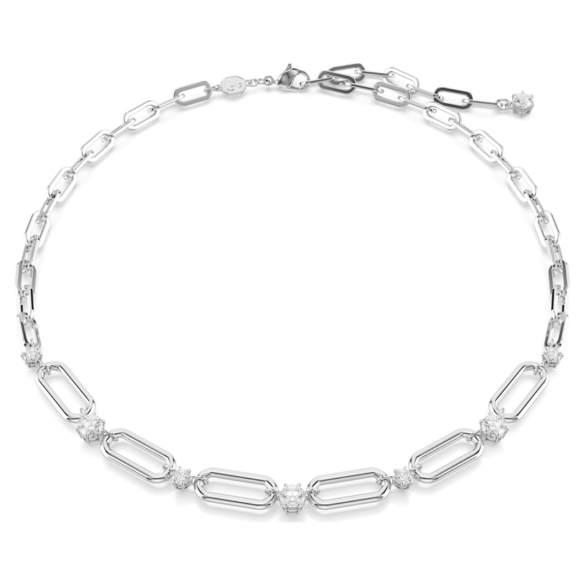 swarovski constella necklace  white  rhodium plated