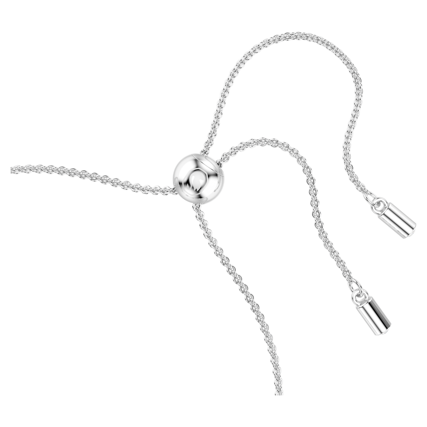 swarovski magic bracelet  snowflake  blue  rhodium plated
