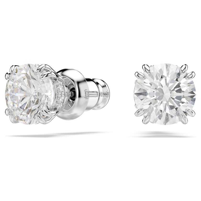 swarovski طقم idyllia، قطع متنوع، على شكل زهرة، لون أزرق، طلاء روديوم
