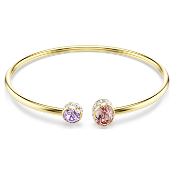 swarovski سوار chroma، قطع متنوع، ألوان متعددة، طلاء باللون الذهبي
