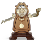 swarovski مجسم شخصية cogsworth من مجموعة beauty and the beast