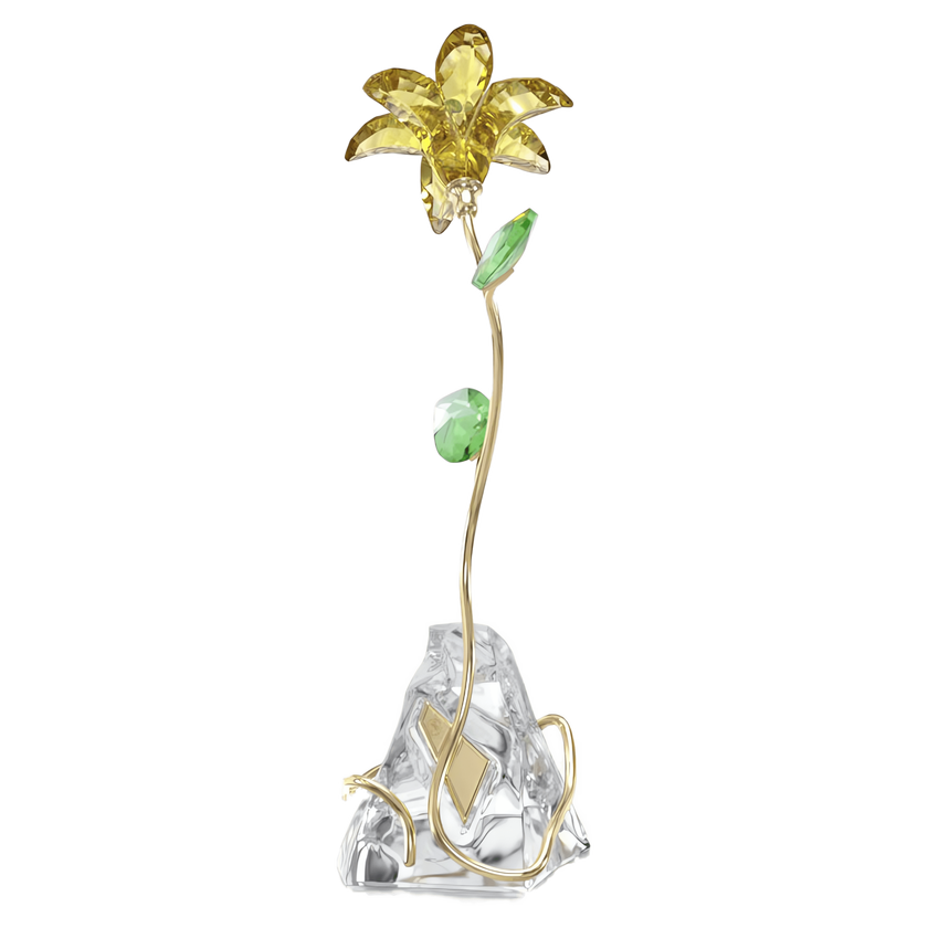 swarovski قطعة زينة على شكل زهرة الزنبق من مجموعة florere