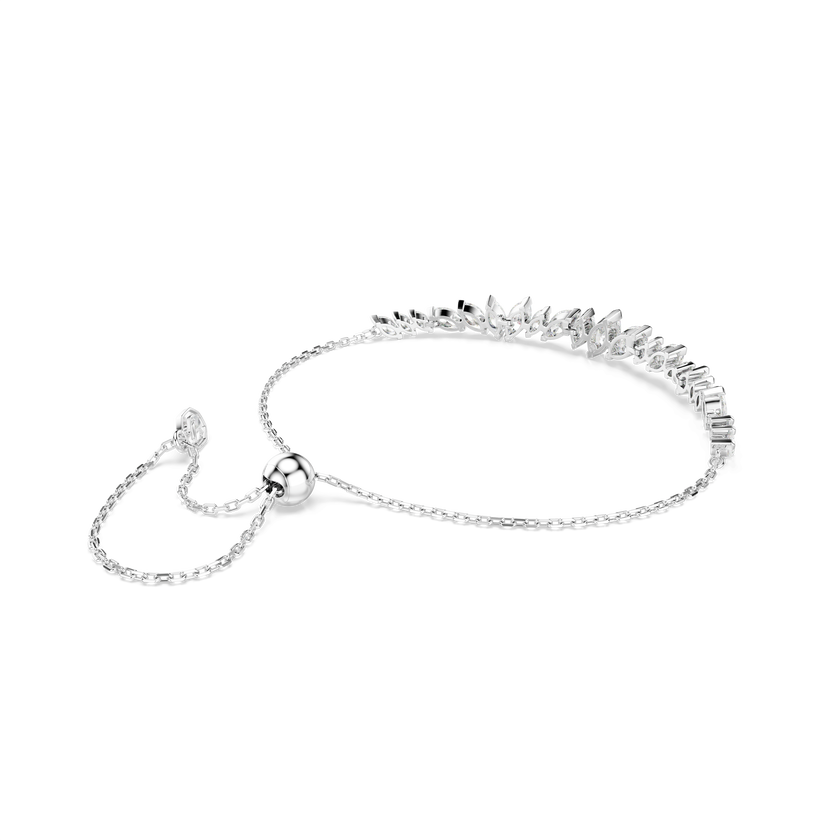 swarovski mesmera bracelet  marquise cut  white  rhodium plated