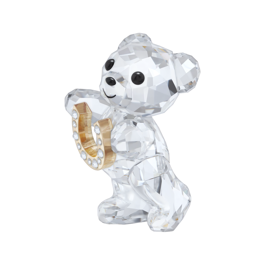 swarovski مجسم lucky horseshoe من مجموعة kris bear