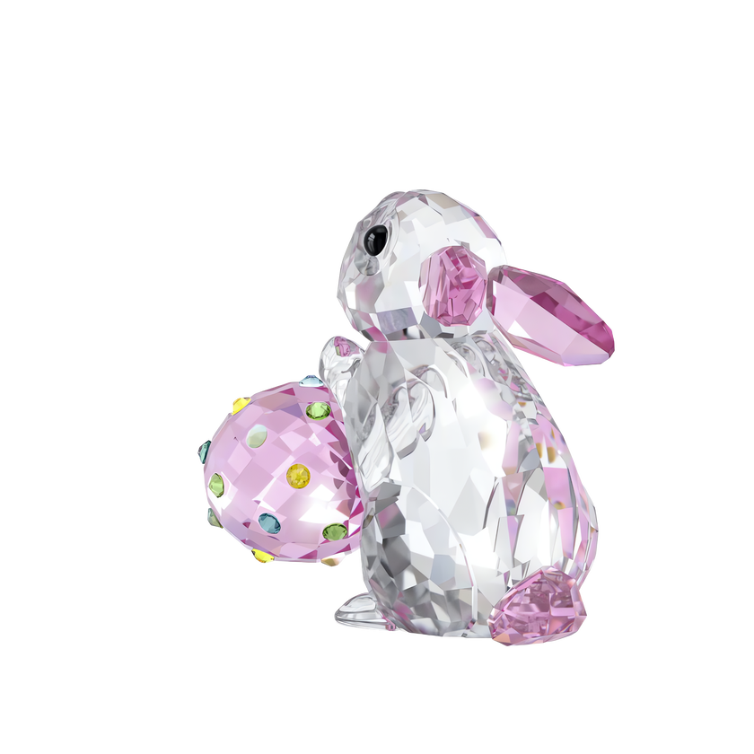 swarovski idyllia rabbit and egg