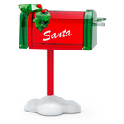 قطعة زينة Holiday Cheers على شكل صندوق بريد سانتا