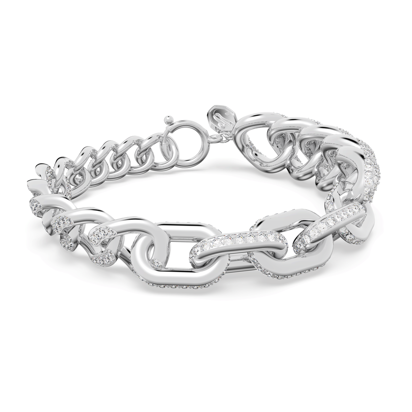 swarovski dextera bracelet pav  crystal  rhodium plated