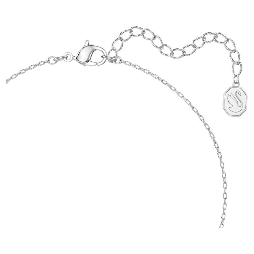 swarovski قلادة symbolica، شكل نجمة، لون أزرق، طلاء روديوم