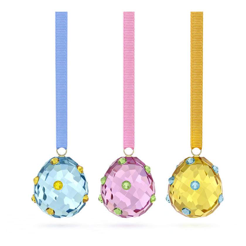 swarovski idyllia eggs ornament set