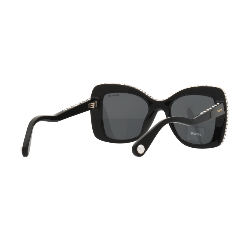 swarovski sunglasses  butterfly shape  sk6062u  brown