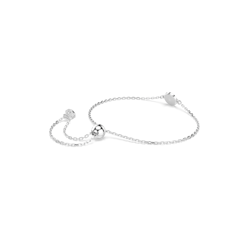 swarovski سوار luckily، أحجار كريستال صغيرة متراصة، شكل عين، لون أزرق، طلاء روديوم