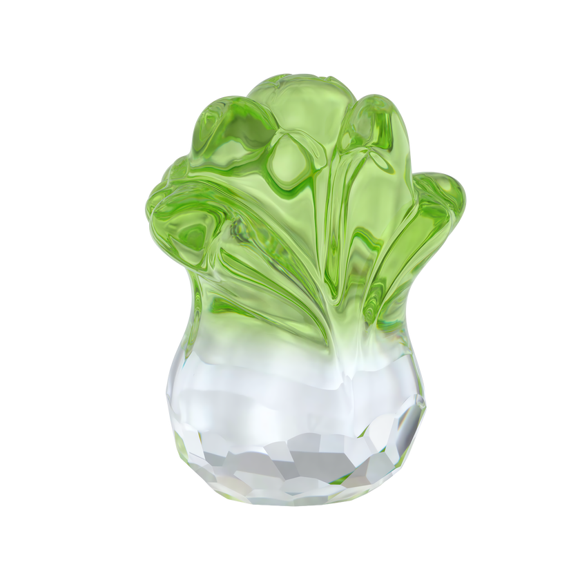 swarovski asian symbols fortune cabbage