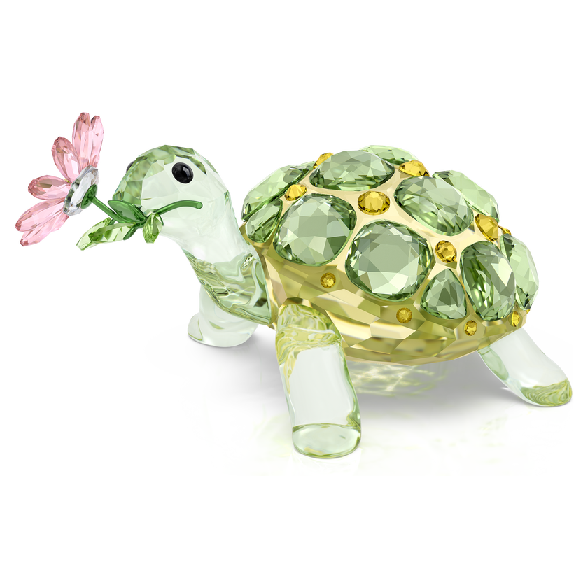 swarovski idyllia tortoise and daisy