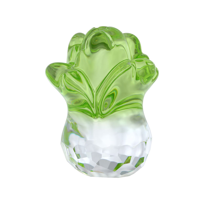 swarovski asian symbols fortune cabbage