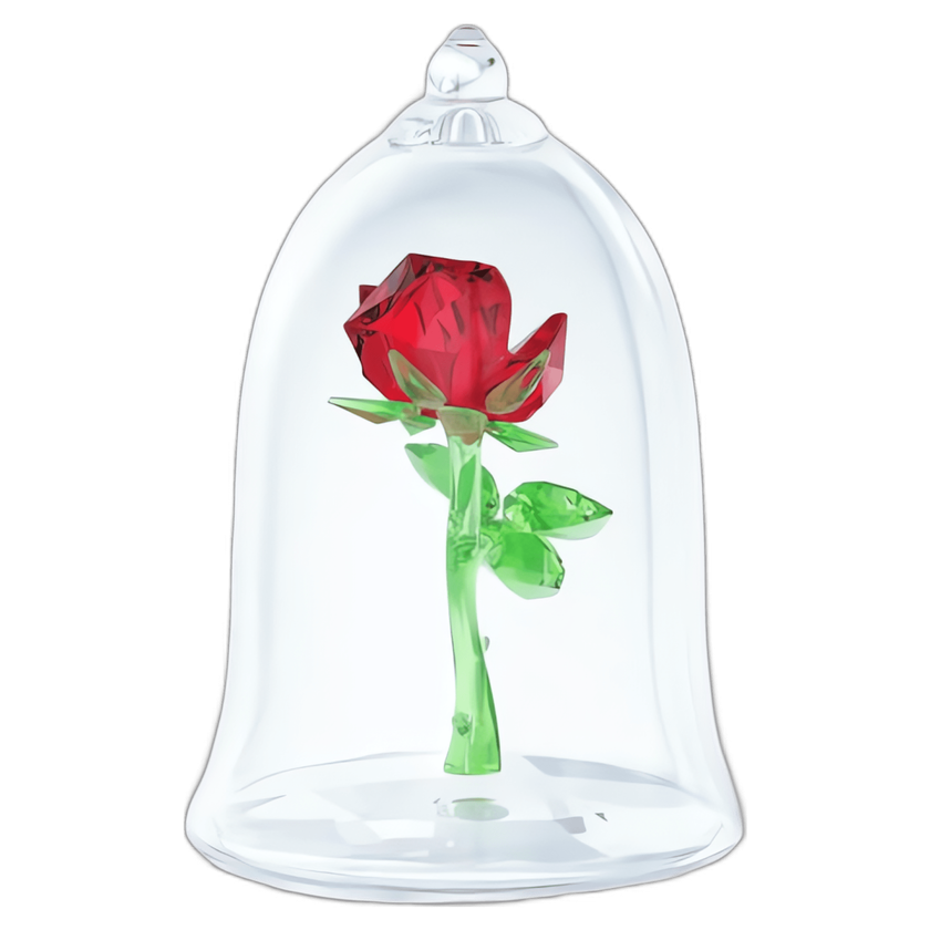 swarovski enchanted rose