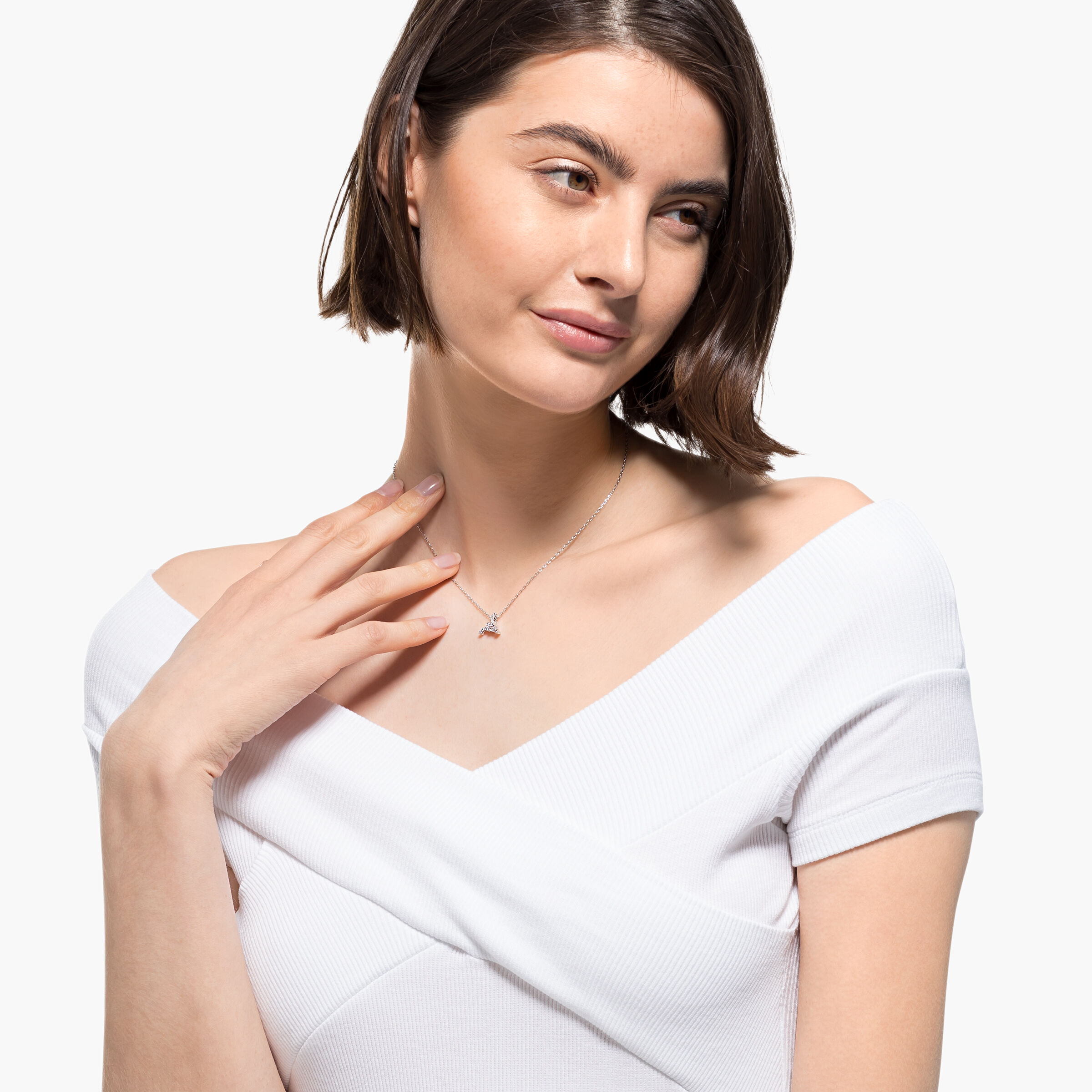 Aries shop swarovski necklace