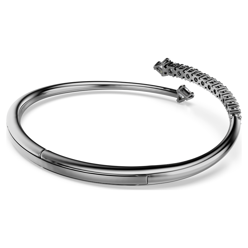 swarovski أسورة sublima، لون أبيض، طلاء روثينيوم