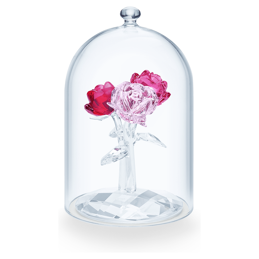 swarovski قطعة زينة على شكل باقة ورود