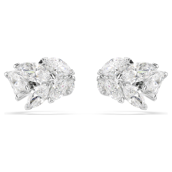 swarovski حلية للأذن mesmera، قطع ماركيز، لون أبيض، طلاء روديوم