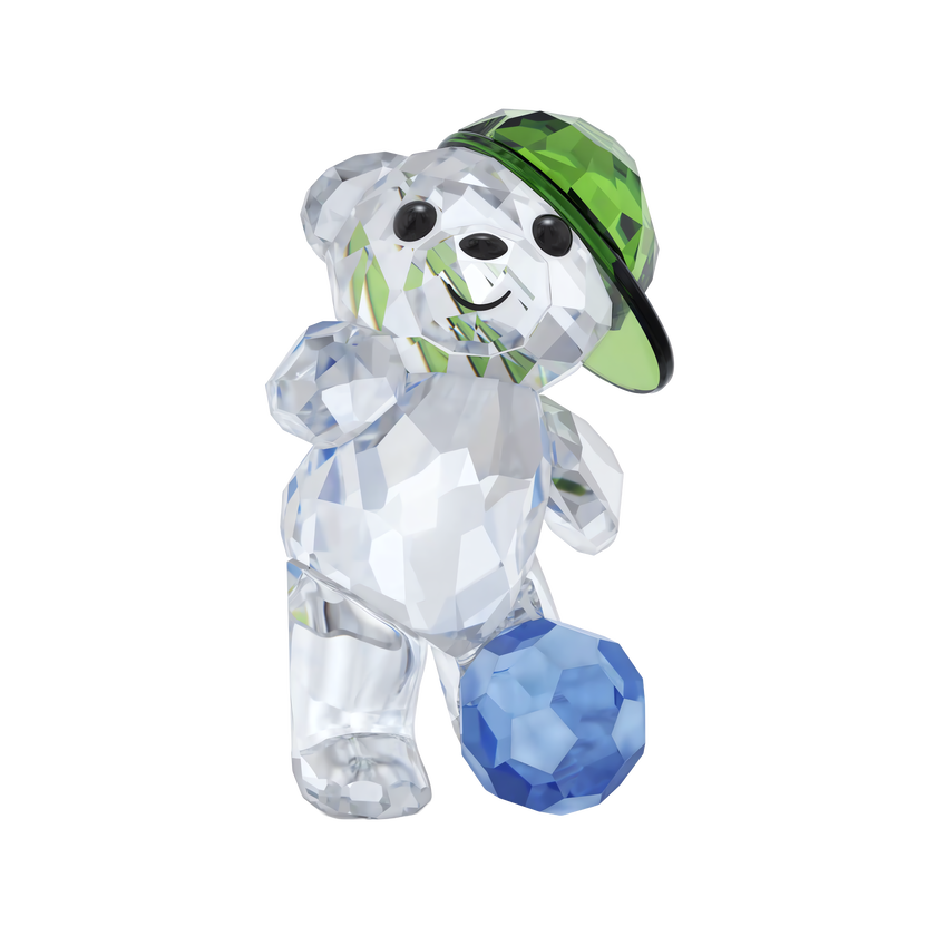 swarovski مجسم goal scorer bear من مجموعة kris bear