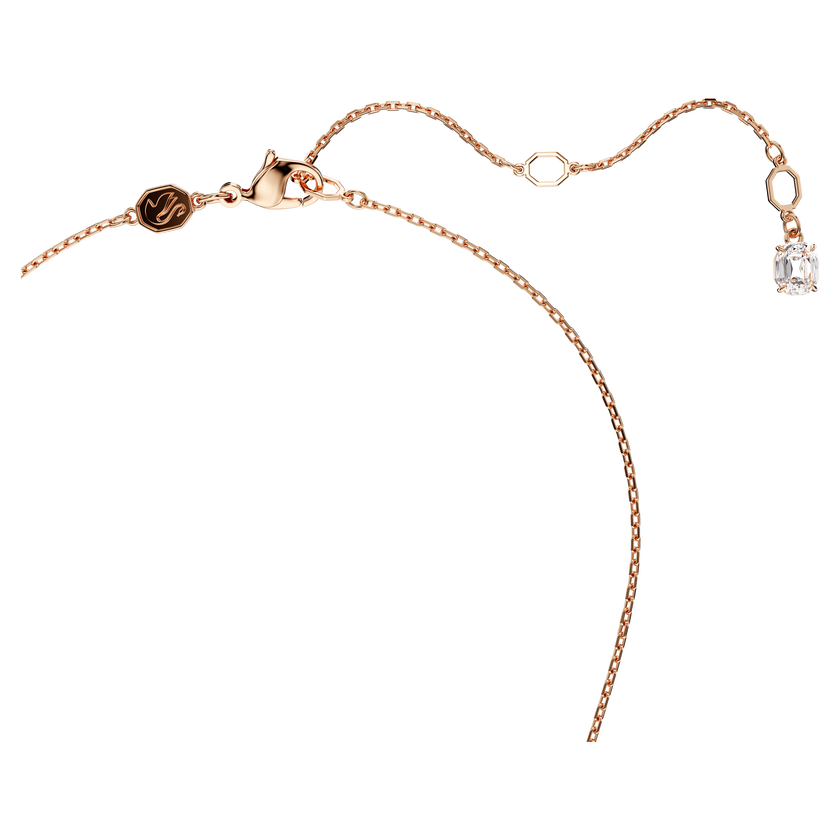 swarovski mesmera set  mixed cuts  white  rose gold tone plated